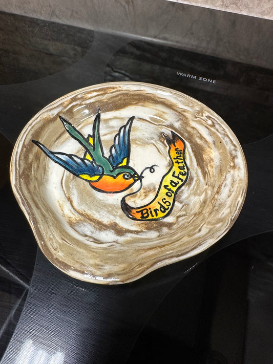 Birds of a Feather Spoon Rest